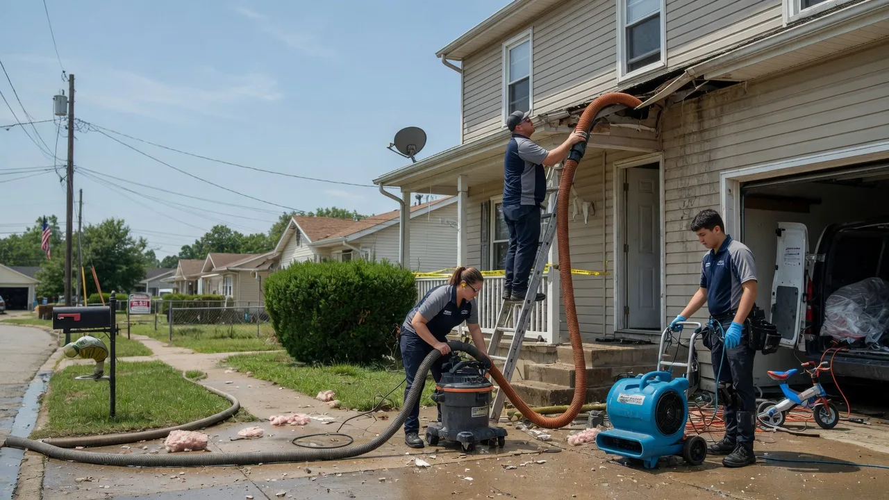 Water Damage Restoration in Omaha, IL near me